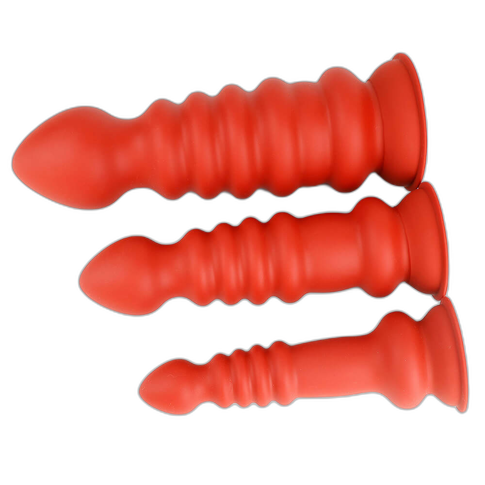 Pili – Ribbed Butt Plug – Dual Density Anal Expander
