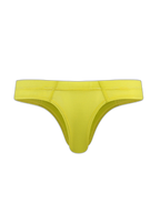 Men's Simple Breathable Mesh Pouch Thong & Strings