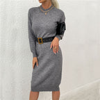 Women's Dress Crew Neck Casual Sweater