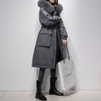 Parker Big Fur Collar Down Jacket Women