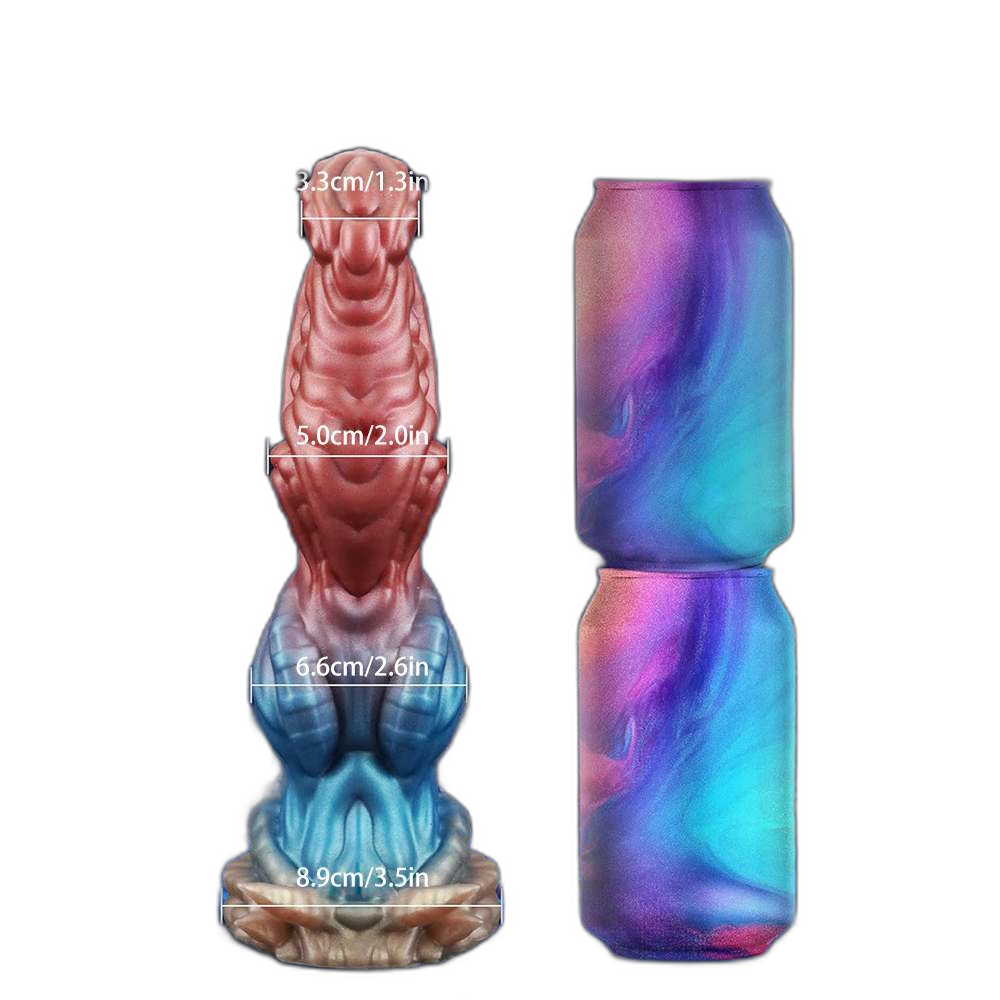 Hellin - 9.6 Inch Monster Dildo - Knot Dildo - Fantasy Dildo
