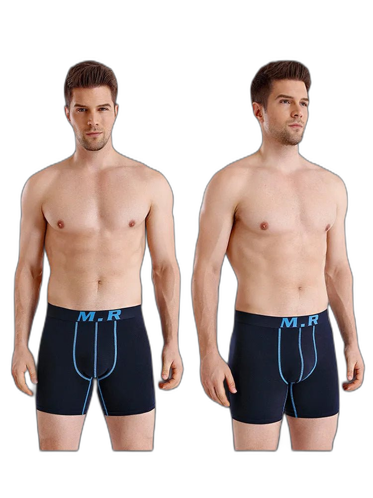 4 Pack Anti-Chafing High Elasticity Sports Boxer Briefs