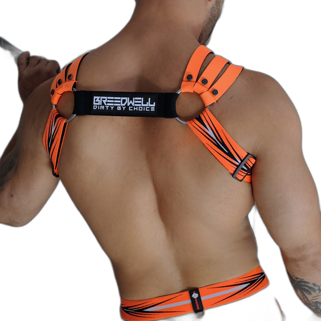 Breedwell Circuit Breaker Body Harness Neon Orange