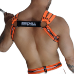 Breedwell Circuit Breaker Body Harness Neon Orange