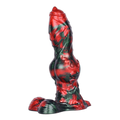 Krampus - 8.5 Inch Knotted Dog Dildo - Fantasy Silicone Dildo