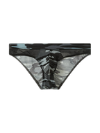 2 Pack Men's Classic Camo Mesh U-Shaped Pouch Breathable Briefs