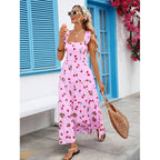 Fashion Casual Printing Dress Women