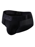 Men's Solid Color Mesh Breathable Sports Fitness Briefs