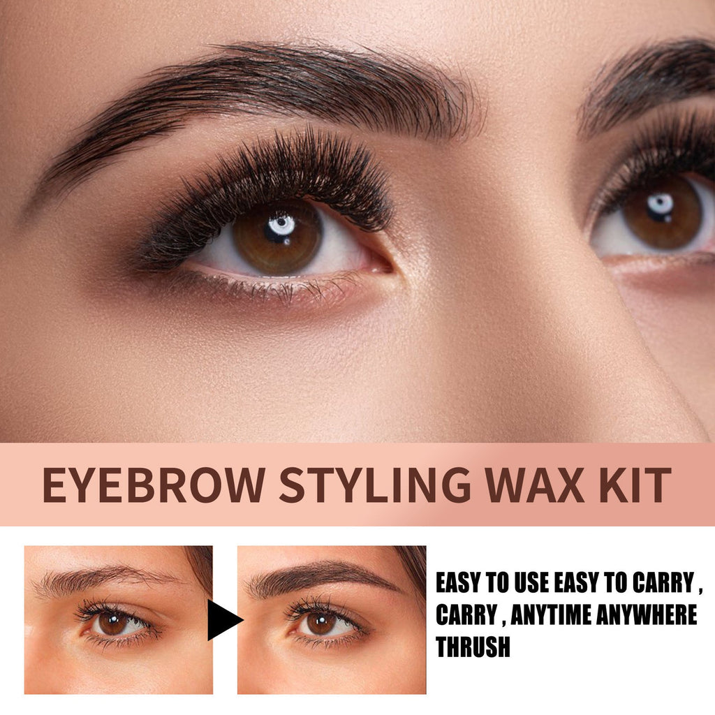 Highlight Eyebrow Laminating Effect Not Easy To Makeup Natural Three-dimensional Wax