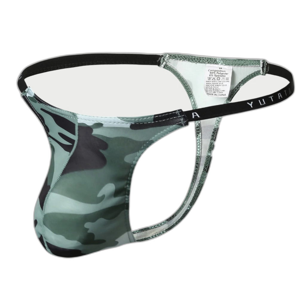 Camo Thin-Band Thong