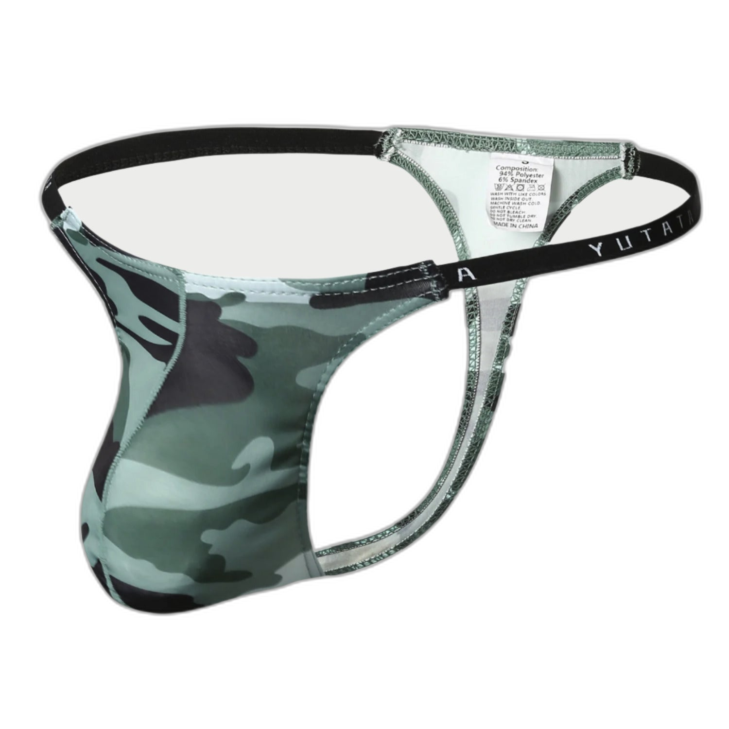 Camo Thin-Band Thong