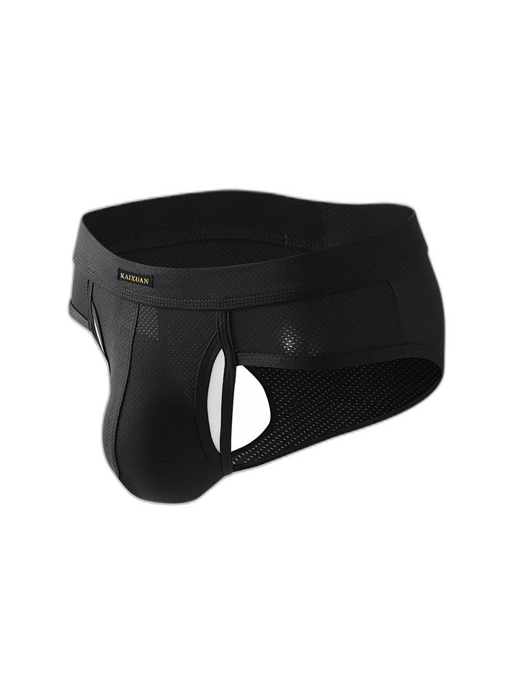 3 Pack Men's Seamless Comfort Sporty Cut Stretch Fit Briefs