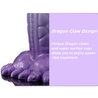 Dino - 8.46 Inch Monster Dildo - Fantasy Dildo - Dragon Dildo - 2 Sizes