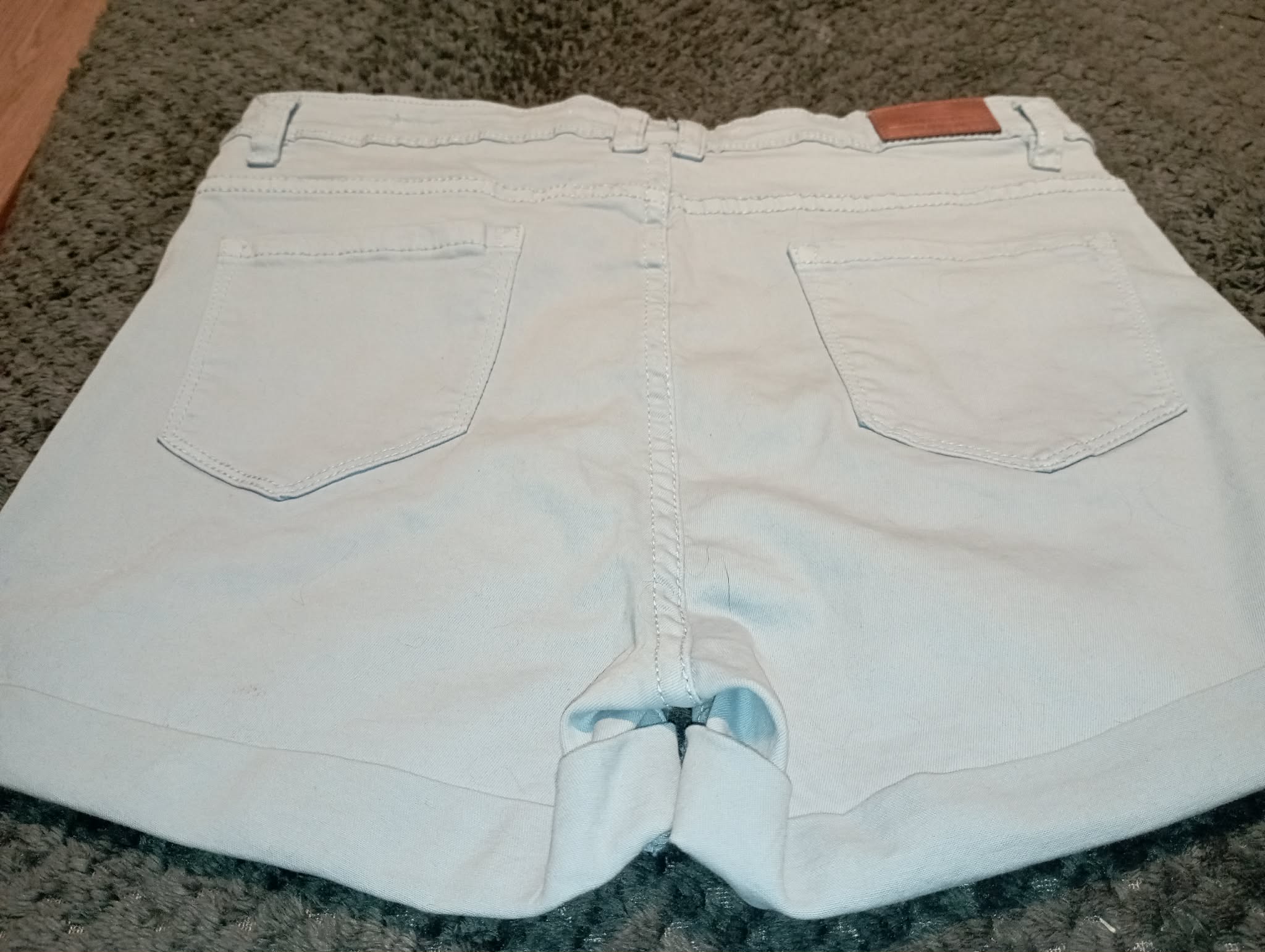 WOMEN'S VS.Miss High Waist Denim Shorts (Size 40)
