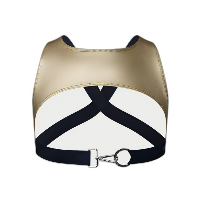 Passion Metallic Chest Harness