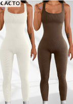 Women's Suspender Tank Top Tights