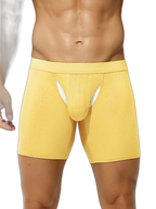 2 Pack Men's Sporty Cut Anti-Chafing Breathable Stretch Fit Midway Briefs