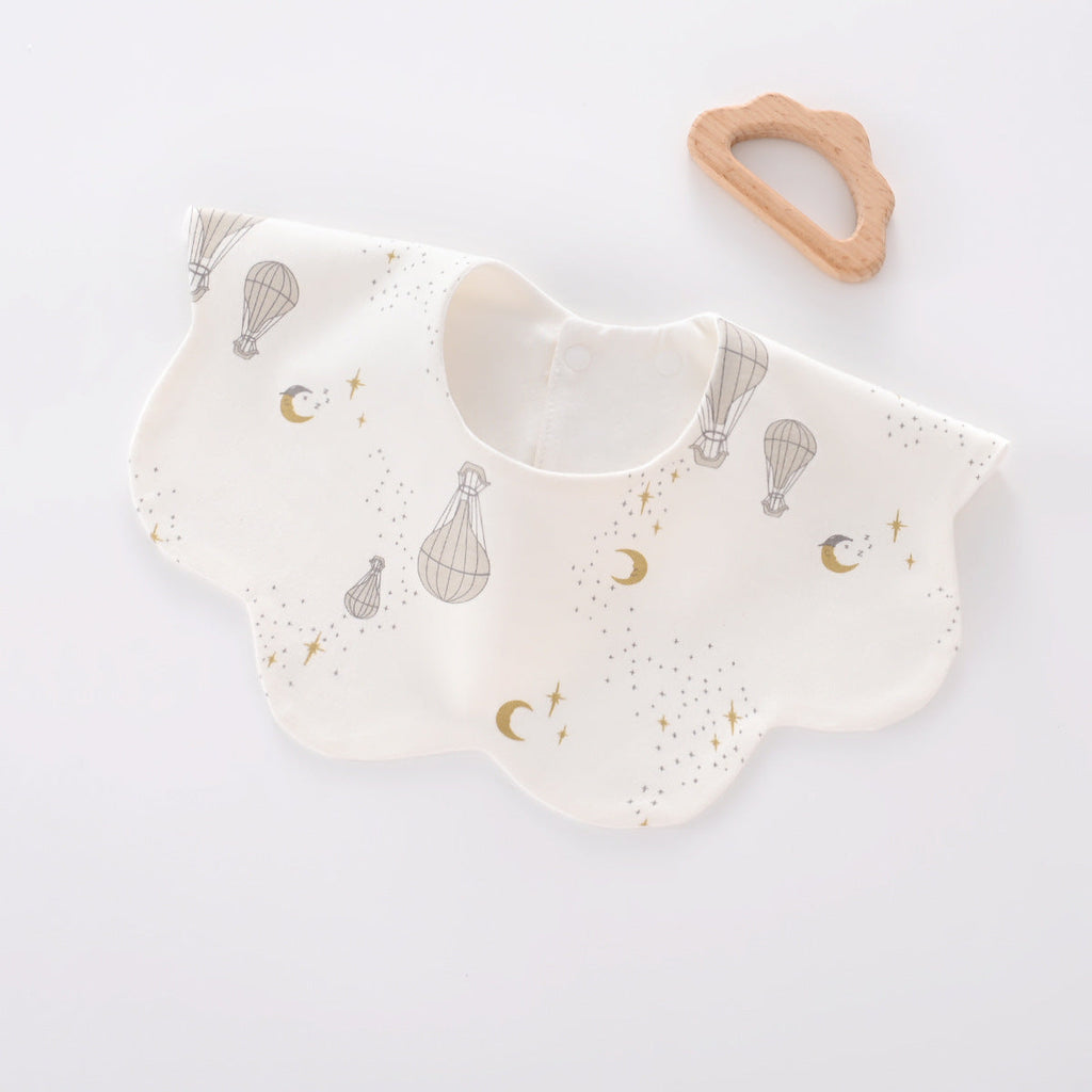 Pure Cotton Waterproof Baby Bib | Anti-Rash Drool Bib Newborn