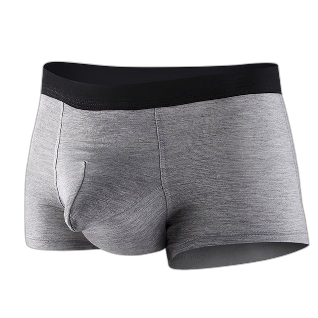 Men's Modal Elephant Separate Pouch Boxer Briefs