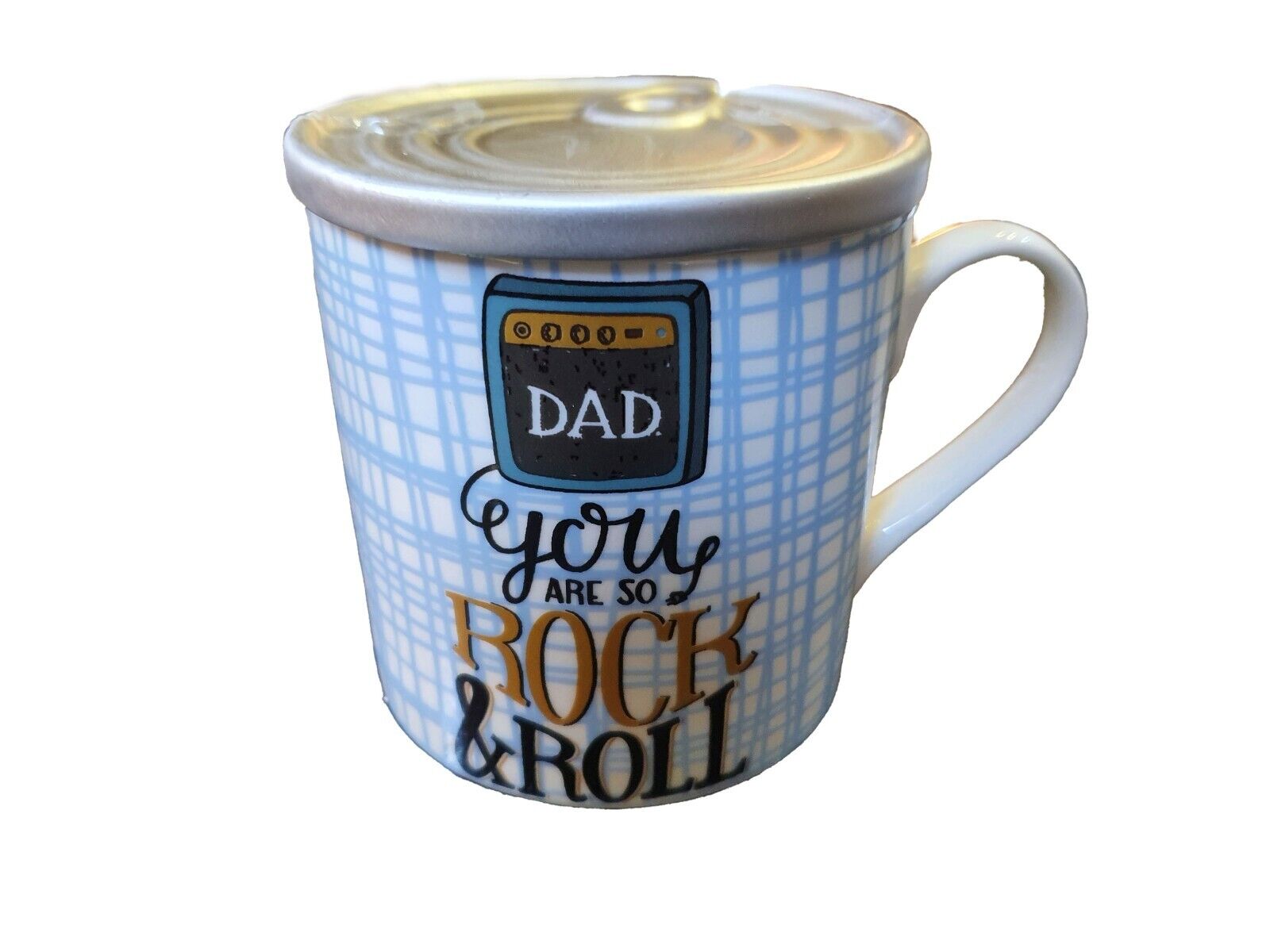 DAD YOU ARE SO ROCK & ROLL MUG   & COASTER