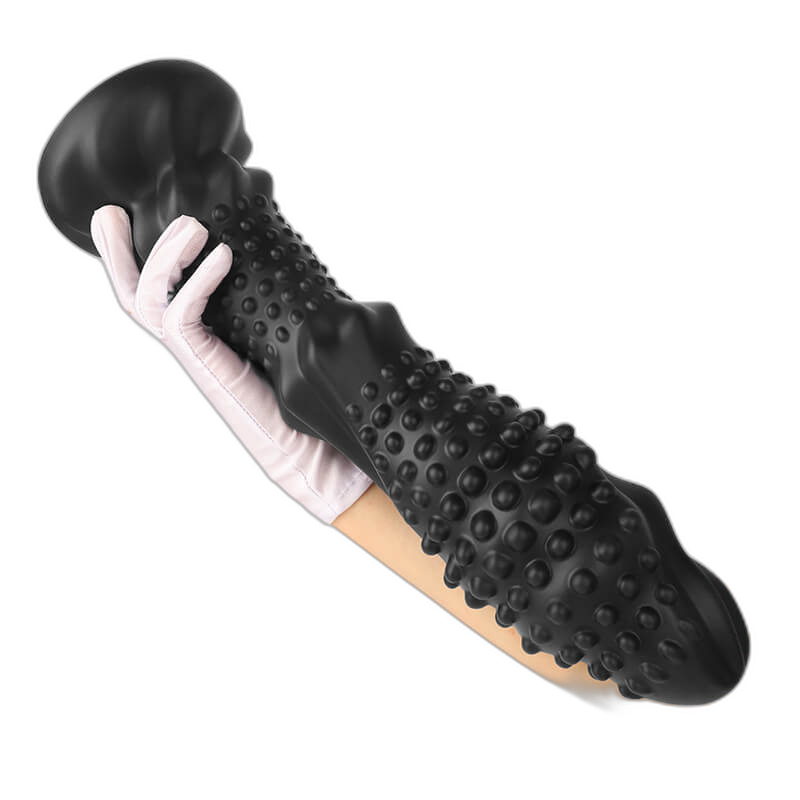 OrbArmor - Textured Silicone Dildo - Suction Cup Dildo