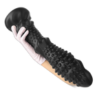 OrbArmor - Textured Silicone Dildo - Suction Cup Dildo