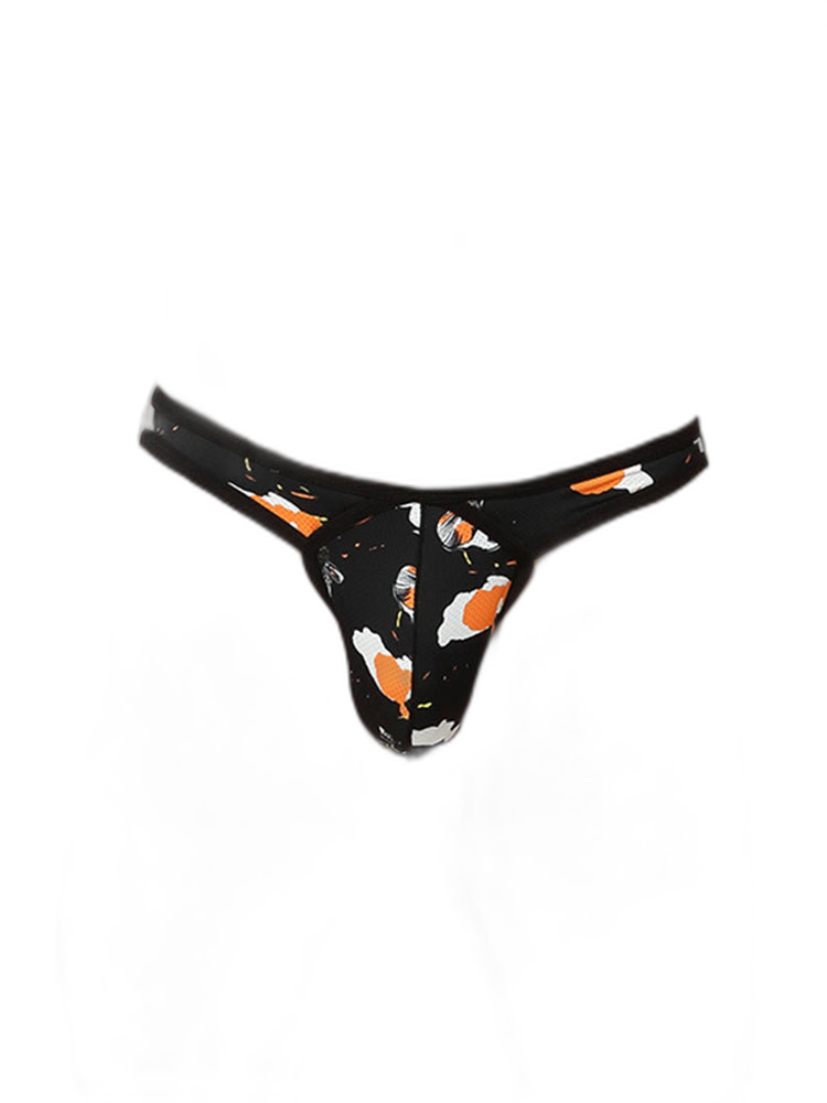 2 Pack Men's U-Pouch Low-Rise Thong