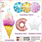 Daidle 1st Birthday Decorations for Girl – 128pc Party Kit