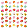 Daifunli 8 Pcs Hawaiian Luau Party Decorations – Hibiscus Garland Banners