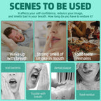 Coconut Pulling Oil (8 Oz) – Mint Mouthwash, Tongue Scraper, Alcohol Free