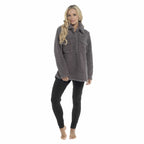 OLIVIA ROCCO Womens Sherpa Top And Leggings Lounge Set With Double Pockets Long Sleeve