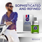 Dana British Sterling Aftershave for Men - 3.8 oz | Classic Scent