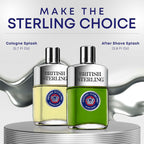 Dana British Sterling Aftershave for Men - 3.8 oz | Classic Scent
