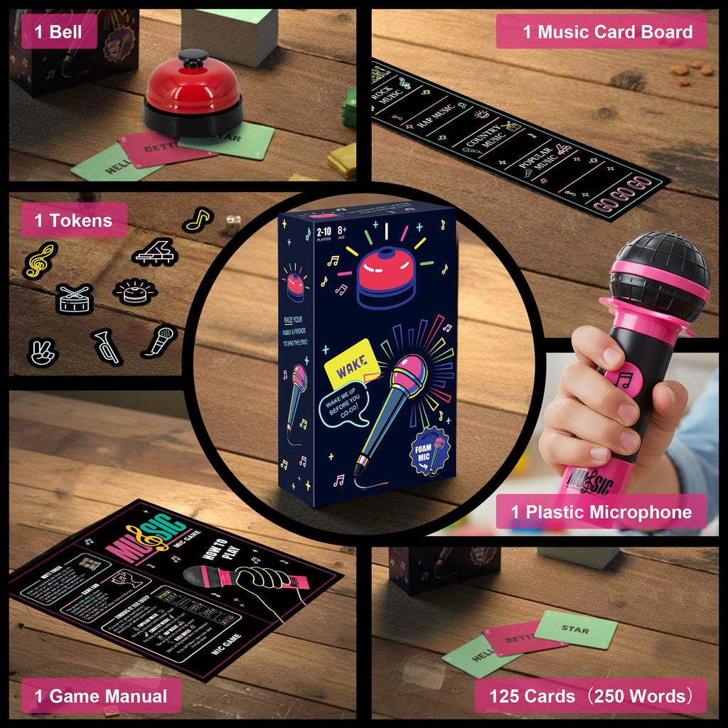 DANACNPR Party Game – Ultimate Music Trivia for 2-10 Players