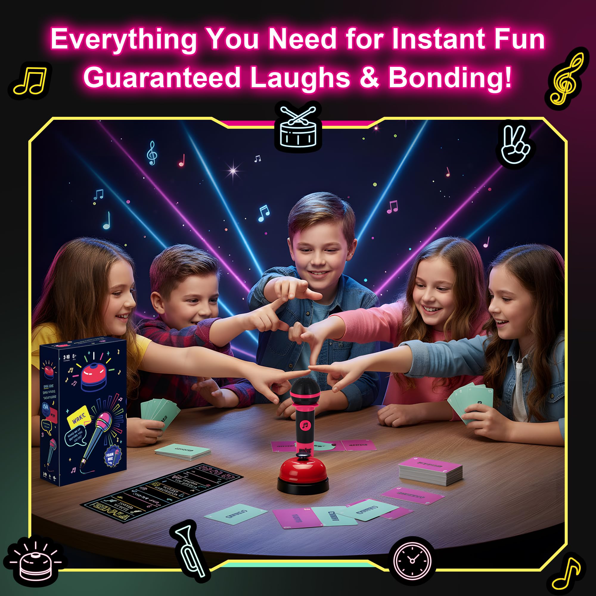 DANACNPR Party Game – Ultimate Music Trivia for 2-10 Players