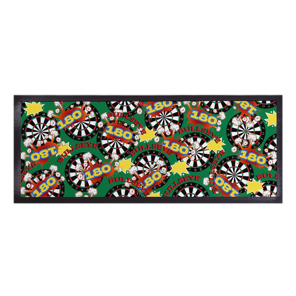Bullseye Pattern - Darts Bar Runner