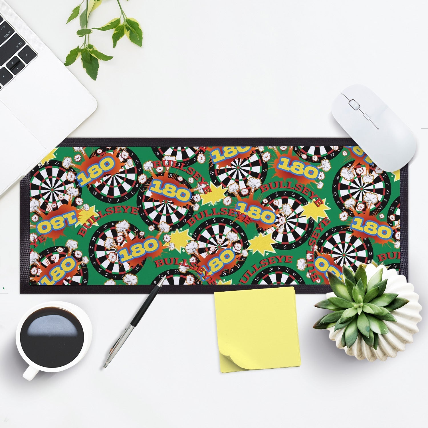 Bullseye Pattern - Darts Bar Runner