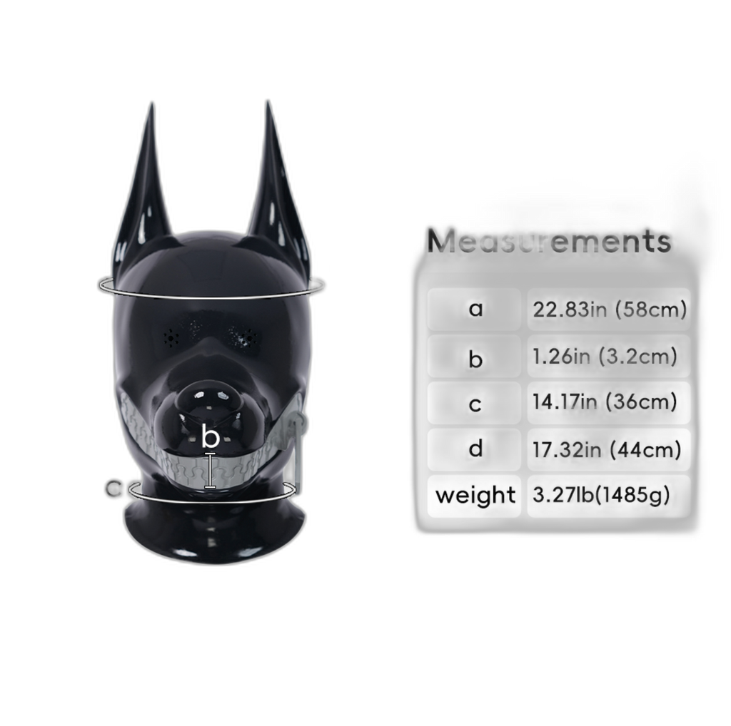 Furrjoi Zipper Dog Hood Perforated Eyes