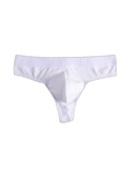 4-Pack Men's Ultra-Soft Cotton Mid-Rise Stay-Put Fit Seamless Thong