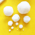 White Polypropylene Ball Christmas Ball Ornament