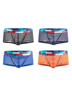 4-pack Low-rise Micro-mesh Boxer Briefs