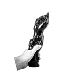 ruff GEAR Double Fist Punch Dildo 12.6 Inch Black