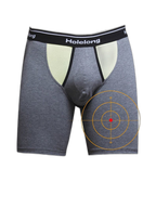 Dual Pouch Men's Long Legs Sports Boxer Briefs