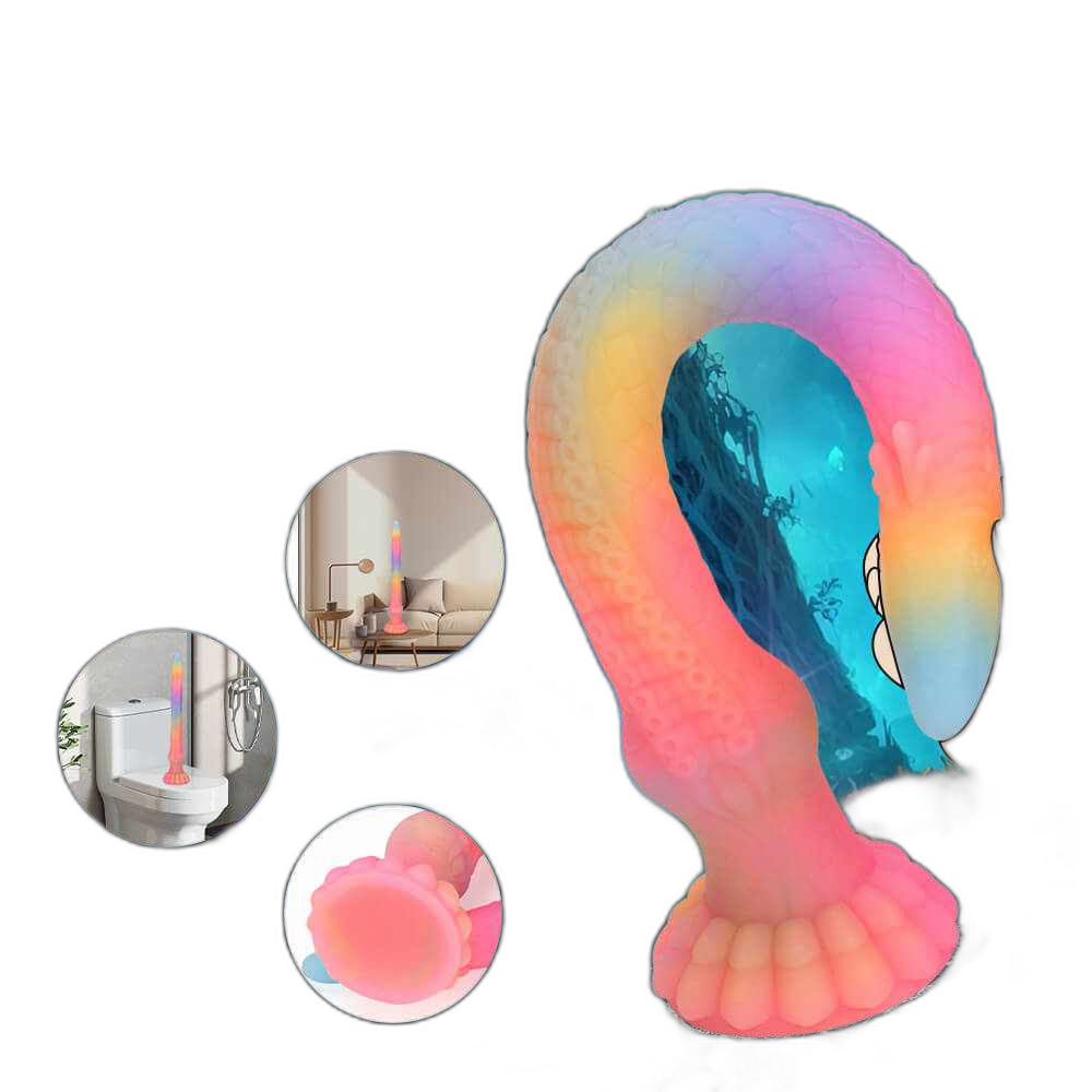 Nereid - 16.4 Inch Tentacle Dildo - Glow In The Dark Dildo - Fantasy Dildo