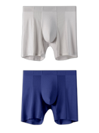 2 Pack Men’s Long Athletic Boxer Briefs