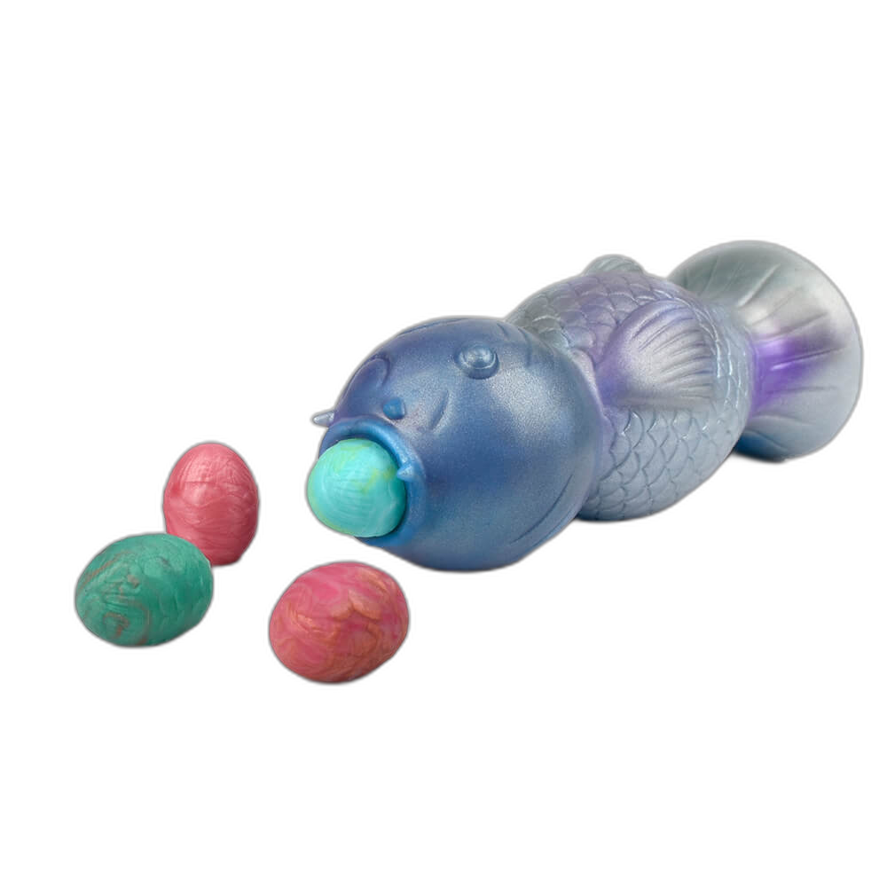 Koi - 8.8 Inch Ovipositor Dildo - Egg Sex Toy - Egg Laying Kink