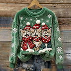 Christmas-themed 3D Digital-print Hoodie