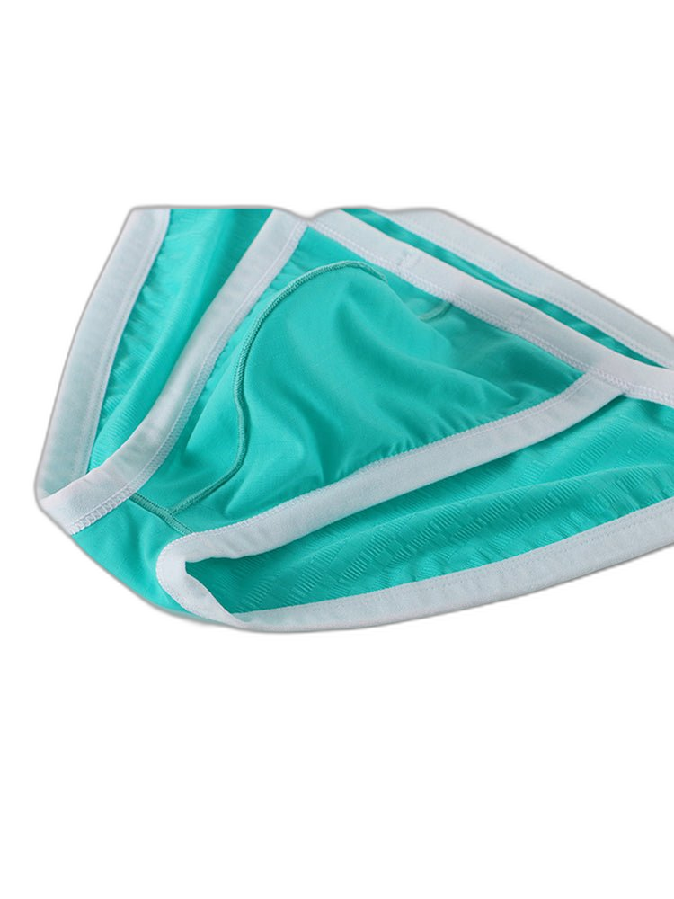 3-pack Men's Low Waist Sexy Narrow Hem Breathable Briefs