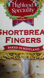 SCOTTISH HIGHLAND SPECIALITY SHORTBREAD FINGERS (3X100g)