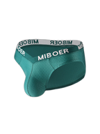 2 Pack Men's U-Pouch V-Front Low-Rise Briefs